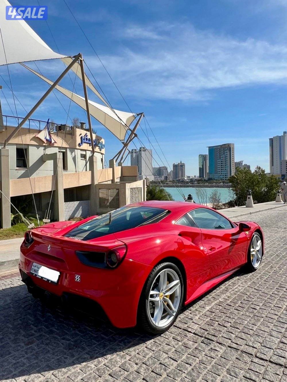 فيراري 488 GTB طراز 2019 وكالة تحت الكفالة 10/1/20271