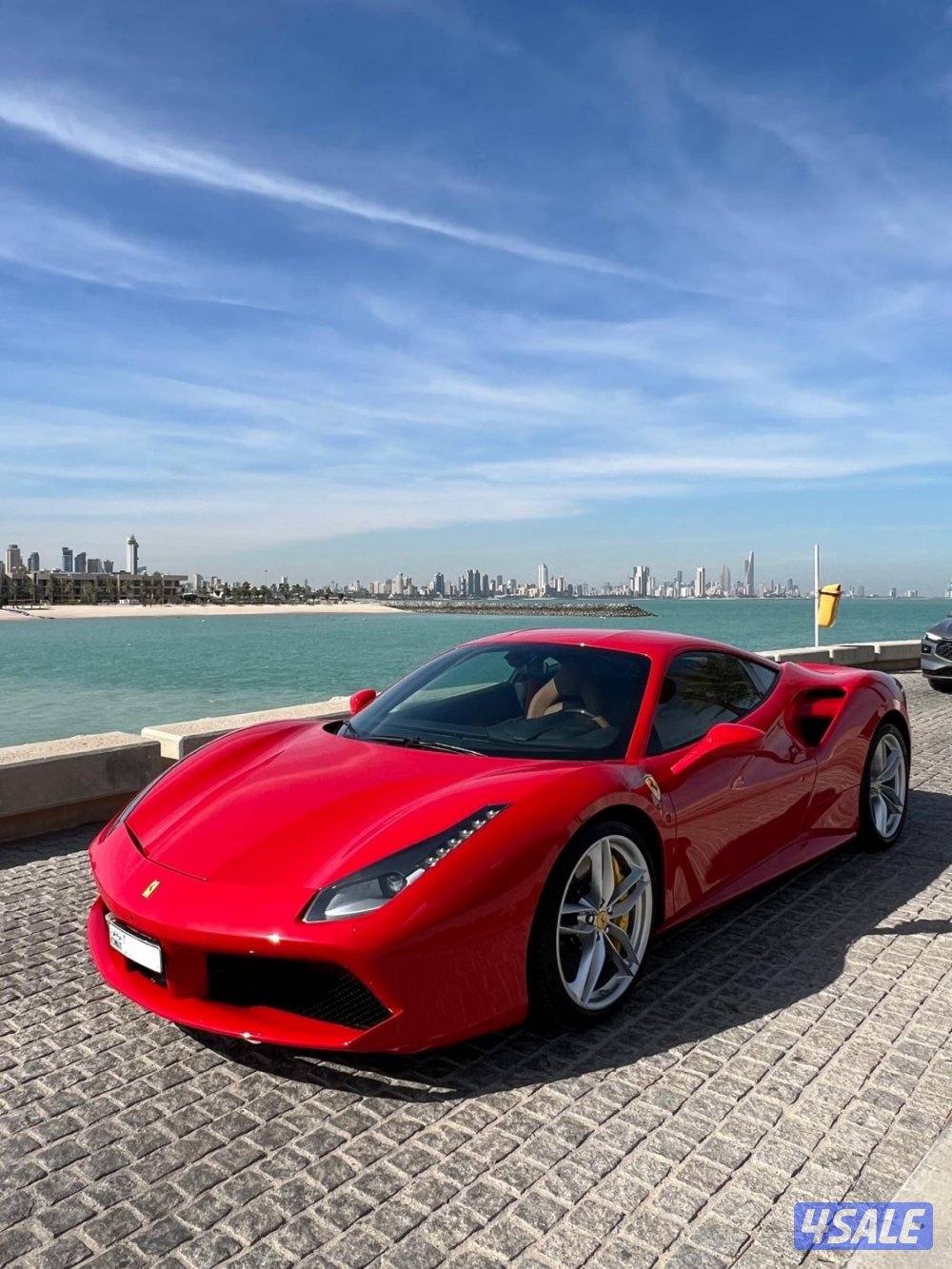 فيراري 488 GTB طراز 2019 وكالة تحت الكفالة 10/1/20273