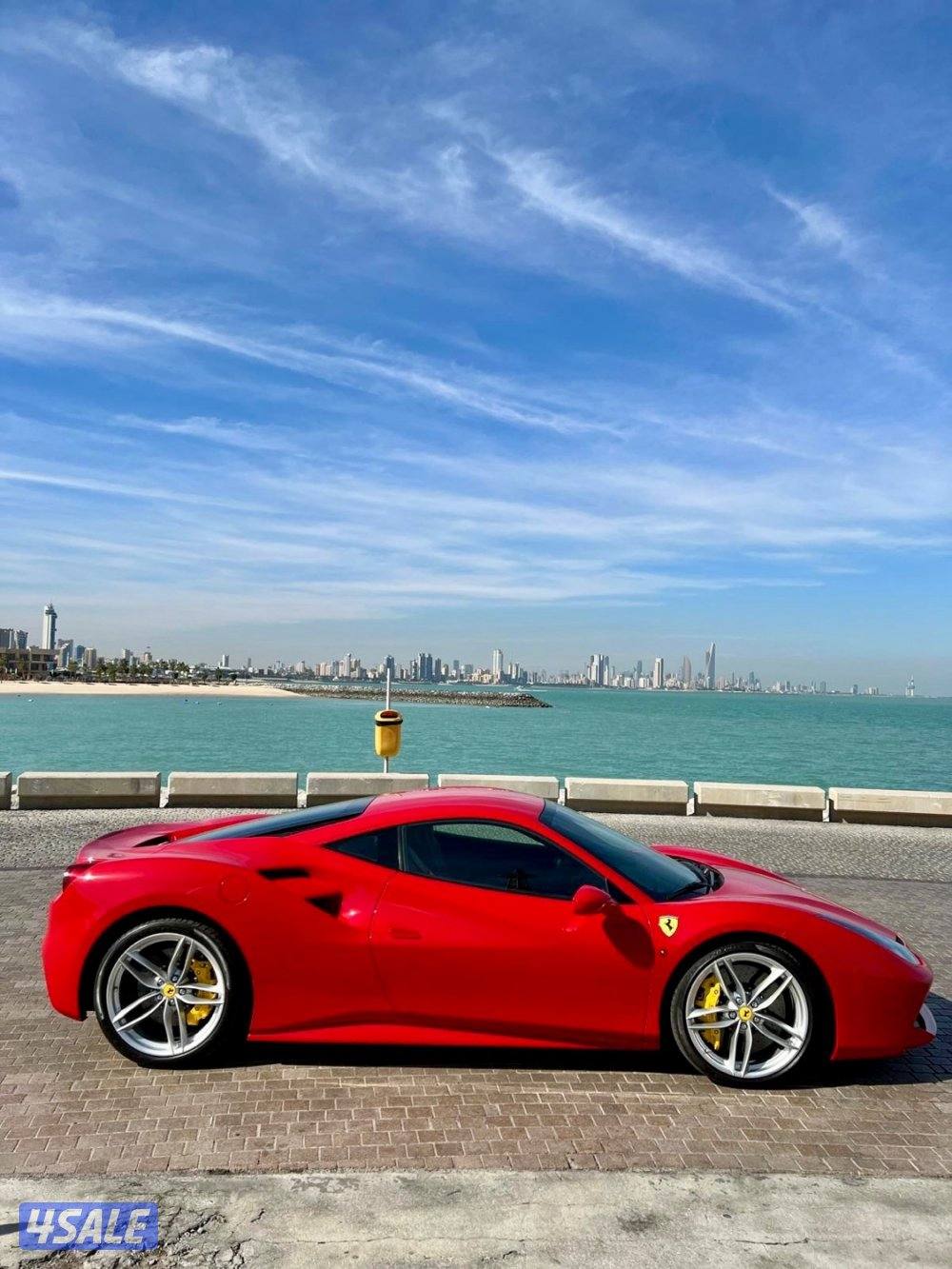 فيراري 488 GTB طراز 2019 وكالة تحت الكفالة 10/1/20275