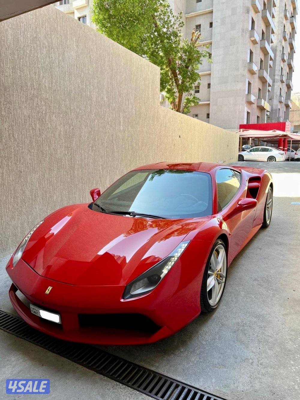 فيراري 488 GTB طراز 2019 وكالة تحت الكفالة 10/1/20278