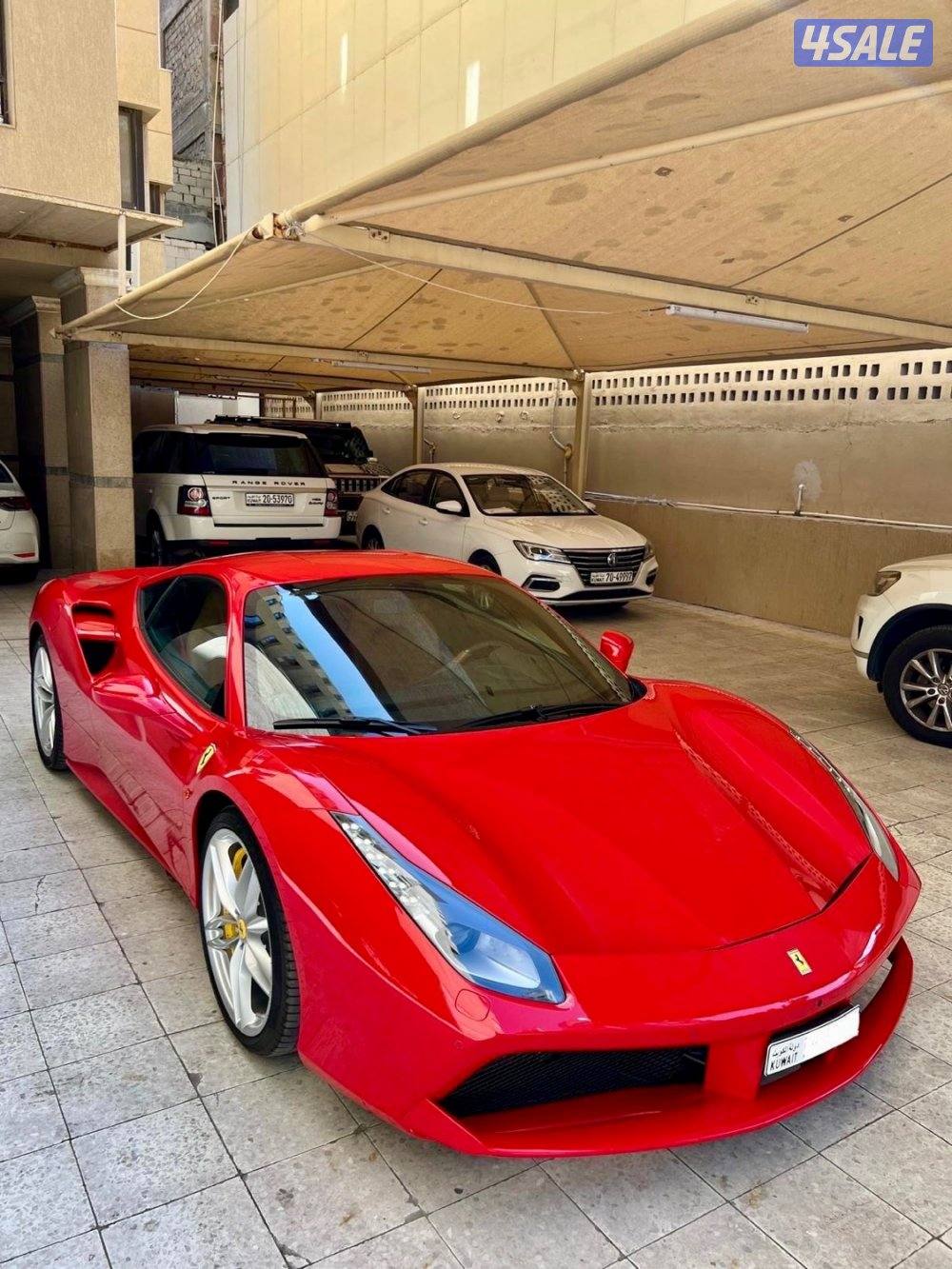 فيراري 488 GTB طراز 2019 وكالة تحت الكفالة 10/1/20279