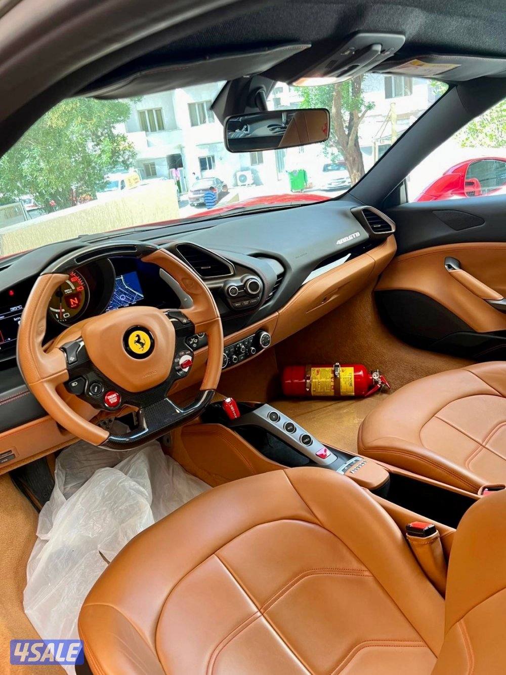 فيراري 488 GTB طراز 2019 وكالة تحت الكفالة 10/1/202711