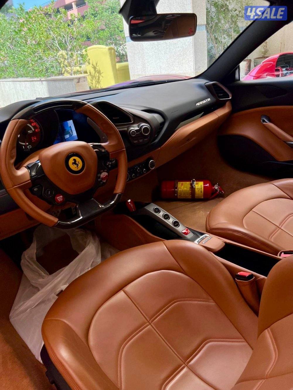 فيراري 488 GTB طراز 2019 وكالة تحت الكفالة 10/1/202714