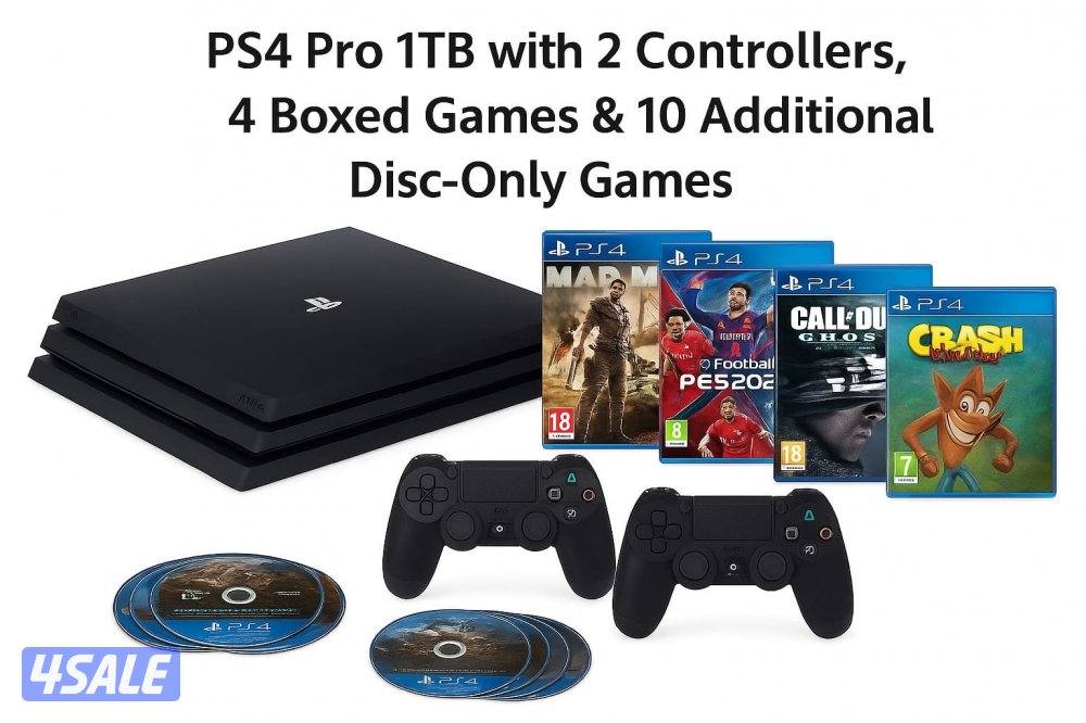 PlayStation4 - PlayStation4 Pro  1TB とお得なおまけ2つ♪ Amazon.co.jp: PlayStation 4 Pro ジェット・ブラック 1TB (CUH