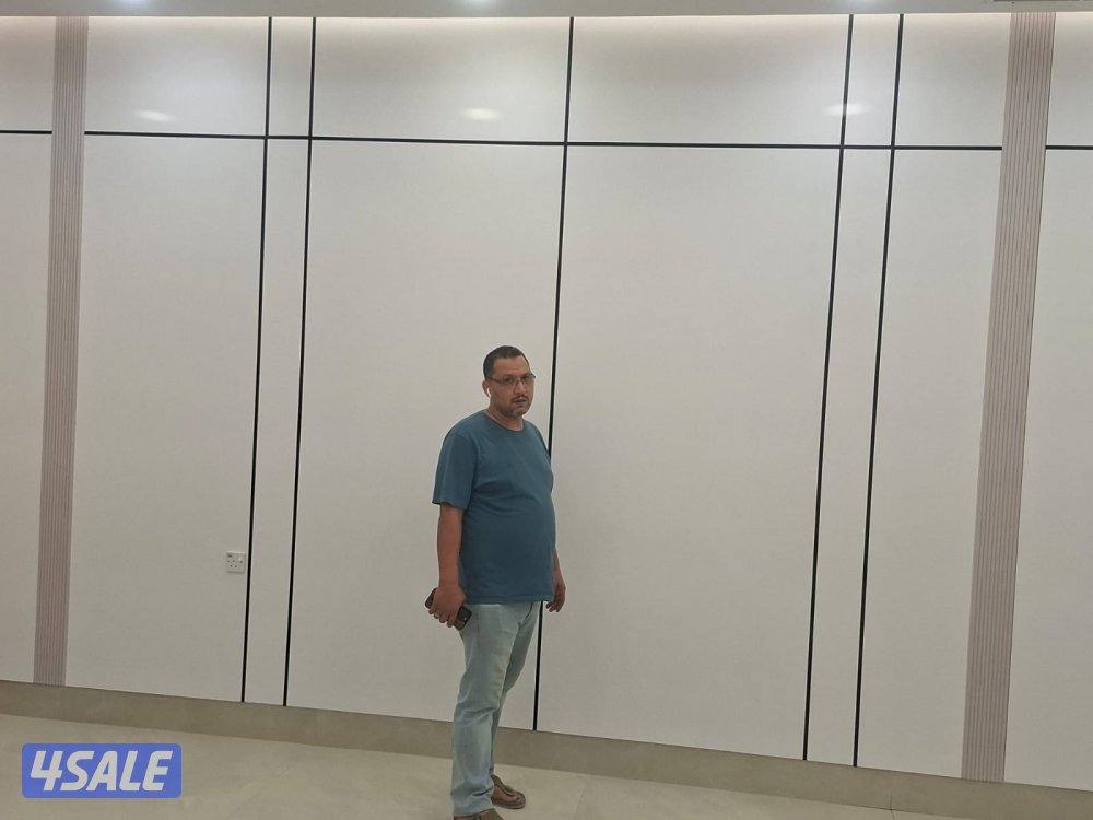 ابونور لعمل جميع الديكورات الخشبية وورق الجدران وبديل الحجر وبديل الرخ13