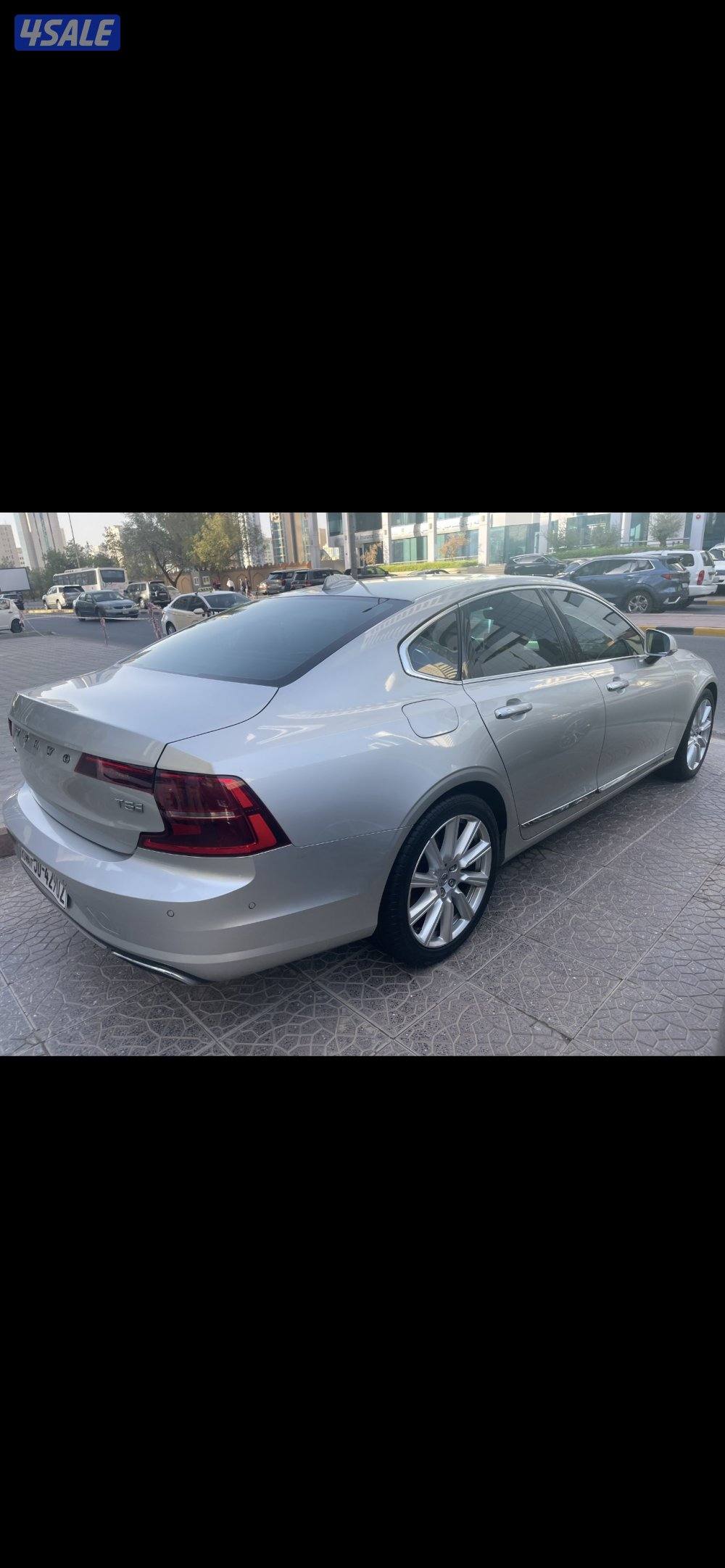 فولفو S90 وكالة موديل ٢٠١٨ عداد ٧٠ الف حماية بالكامل1