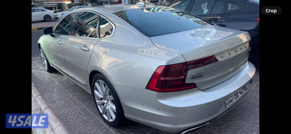 فولفو S90 وكالة موديل ٢٠١٨ عداد ٧٠ الف حماية بالكامل2