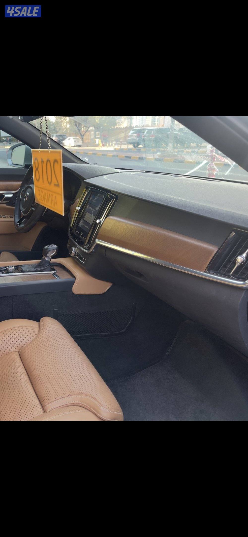 فولفو S90 وكالة موديل ٢٠١٨ عداد ٧٠ الف حماية بالكامل5