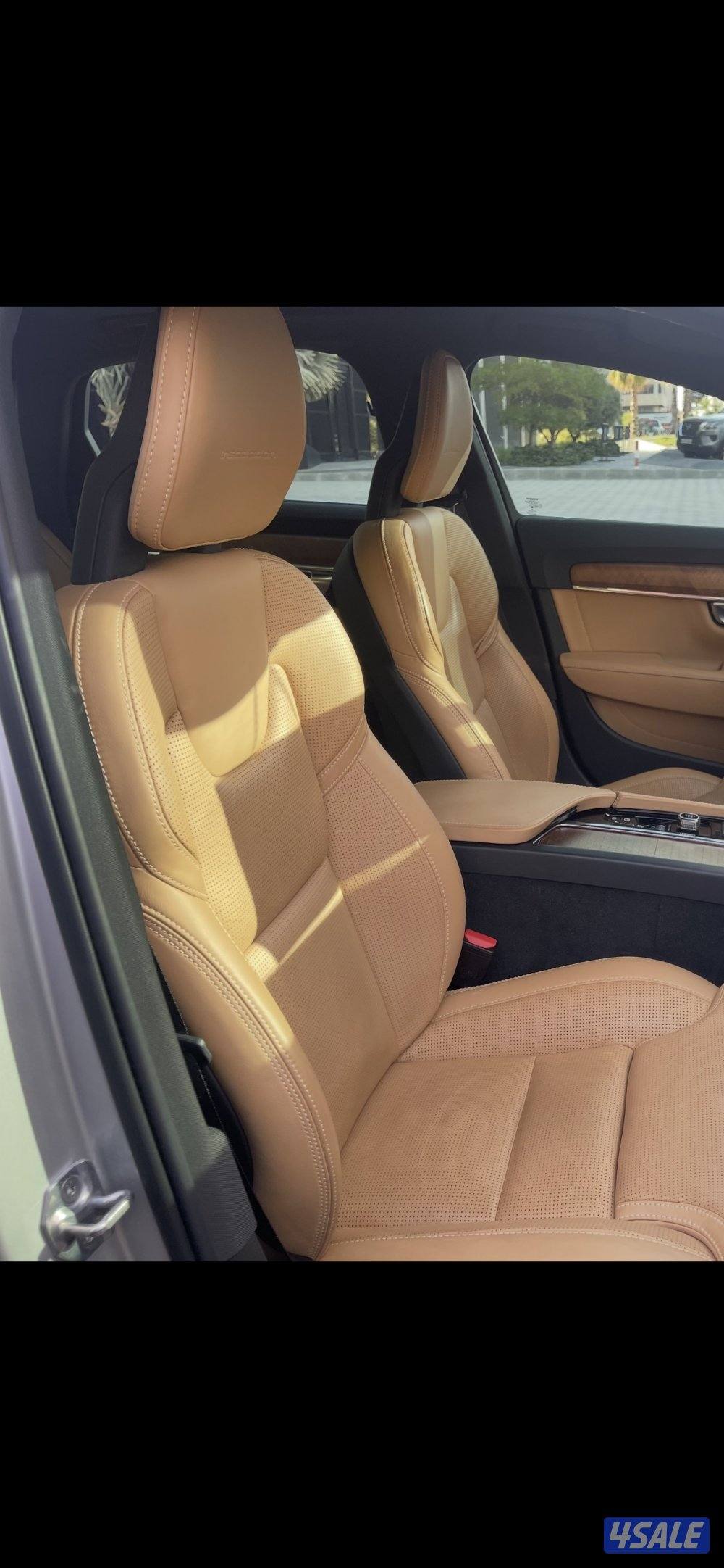 فولفو S90 وكالة موديل ٢٠١٨ عداد ٧٠ الف حماية بالكامل6