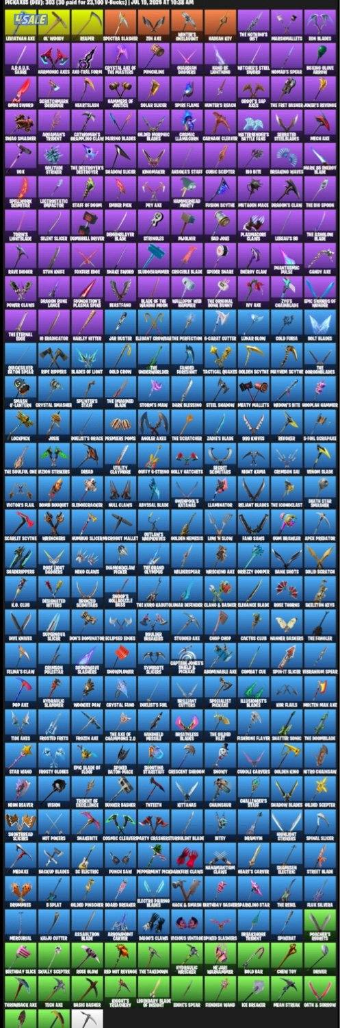 حساب فورت نايت ترافسكوت نادر + 336 سكن + اكس كريستوس اساسي شوف الوصف1