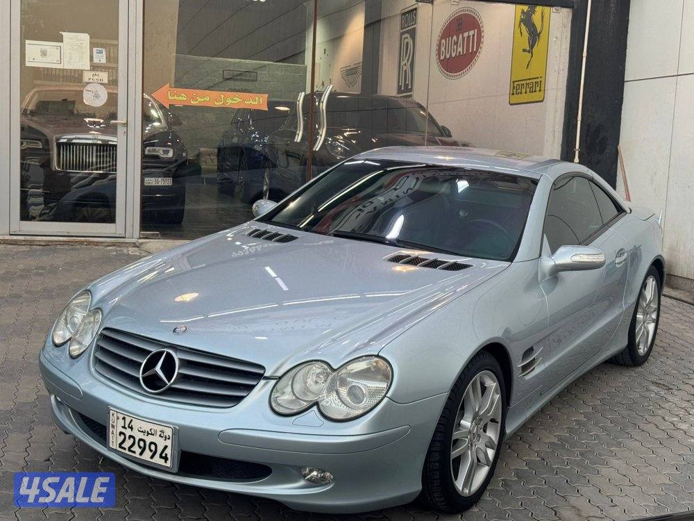 للبيع مرسيدس SL500 موديل 20040