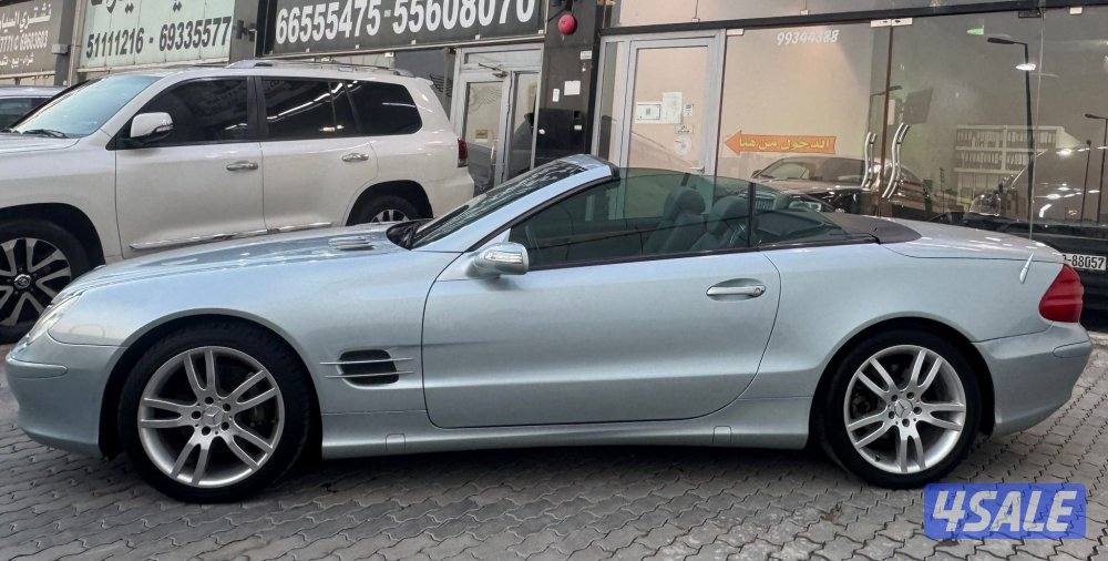 للبيع مرسيدس SL500 موديل 20043