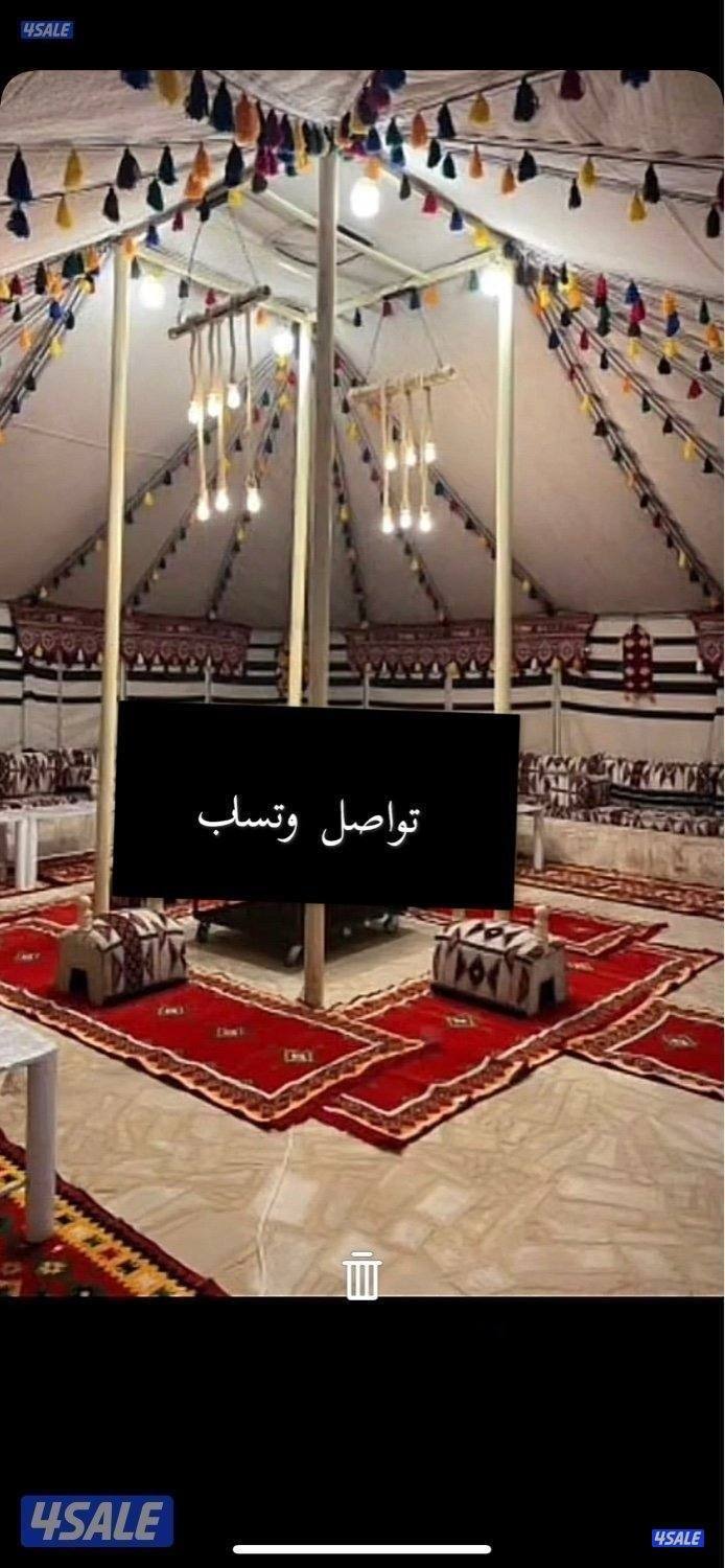 اللبيع بيوت شعر الماني تر الاسعار موجوده تحت ماتحصلهم قبل الموسم احجز👇🏼6