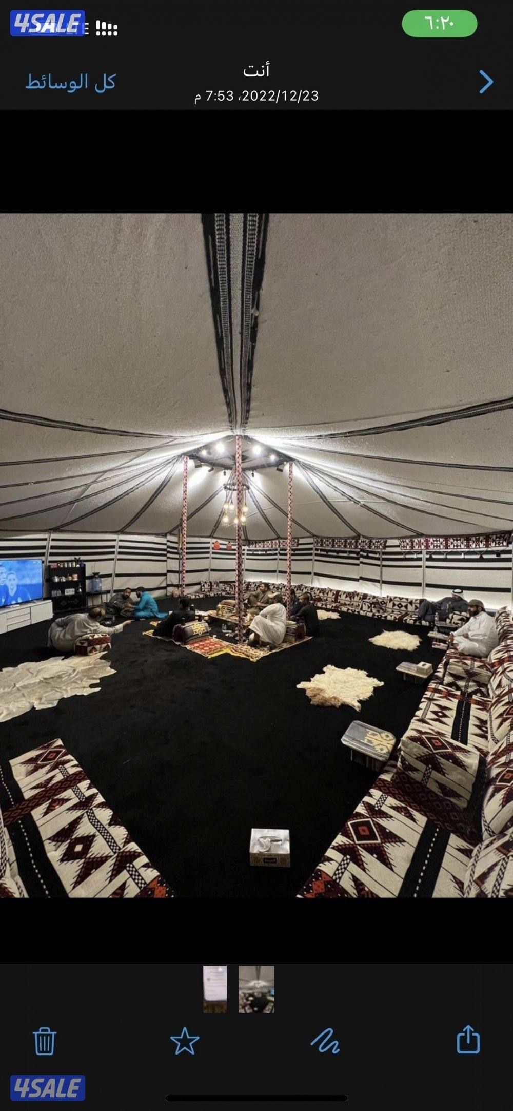 اللبيع بيوت شعر الماني تر الاسعار موجوده تحت ماتحصلهم قبل الموسم احجز👇🏼9