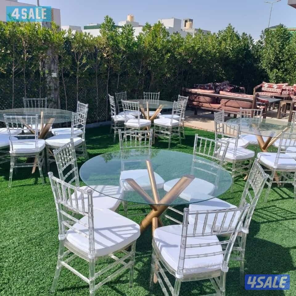 تاجير كراسي شفاف🇦🇪 استقبال وخدمات قهوه ضيافه حريمي ورجال2