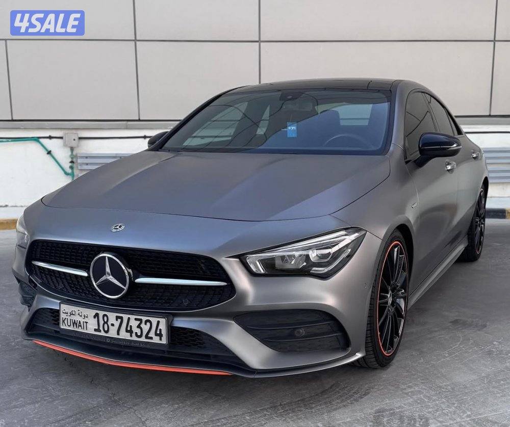 للبيع مرسيدس CLA 200 EDITION موديل 2020 الملا رمادي مطفي0