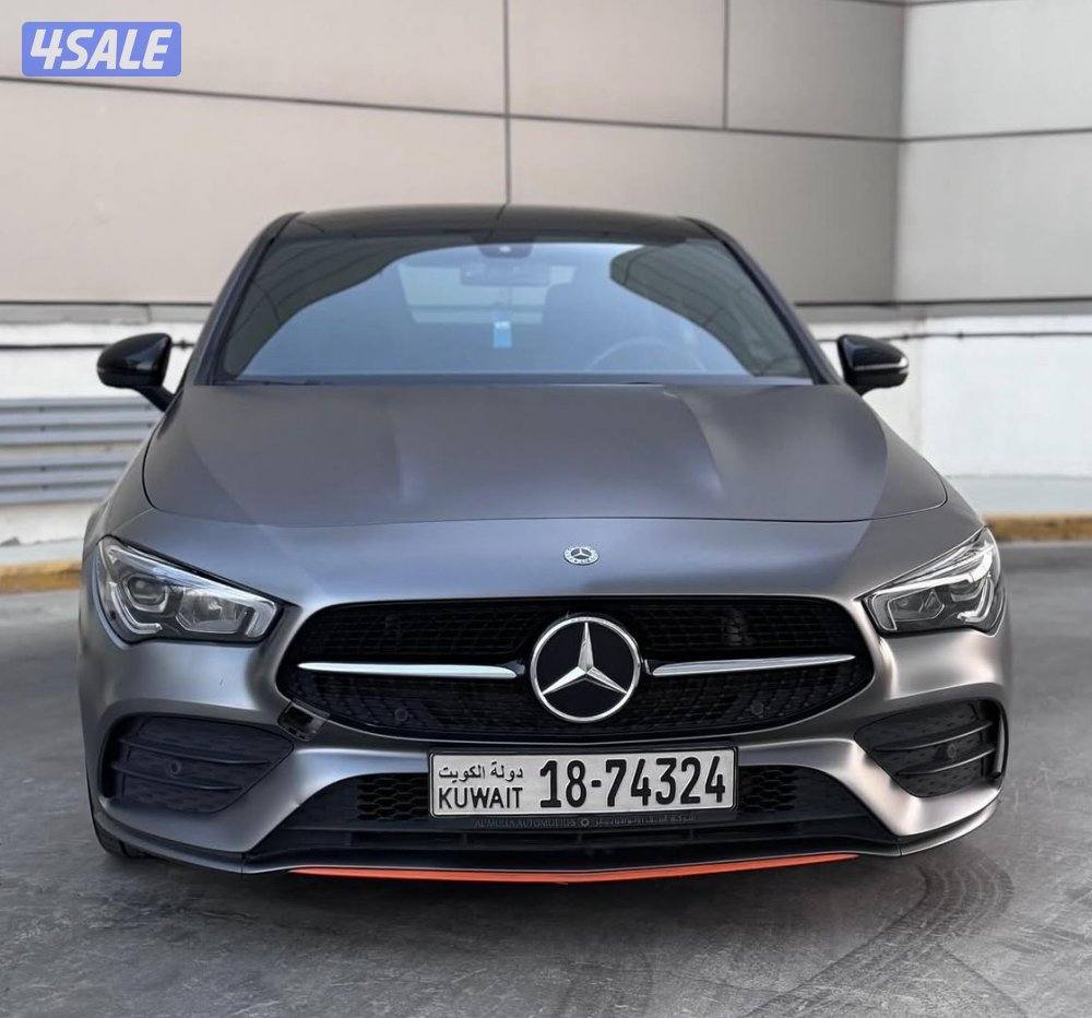 للبيع مرسيدس CLA 200 EDITION موديل 2020 الملا رمادي مطفي6