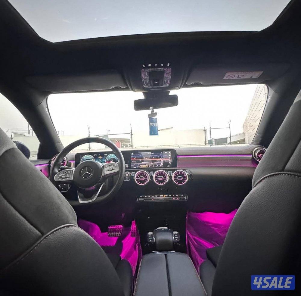 للبيع مرسيدس CLA 200 EDITION موديل 2020 الملا رمادي مطفي7