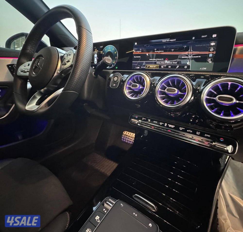 للبيع مرسيدس CLA 200 EDITION موديل 2020 الملا رمادي مطفي10