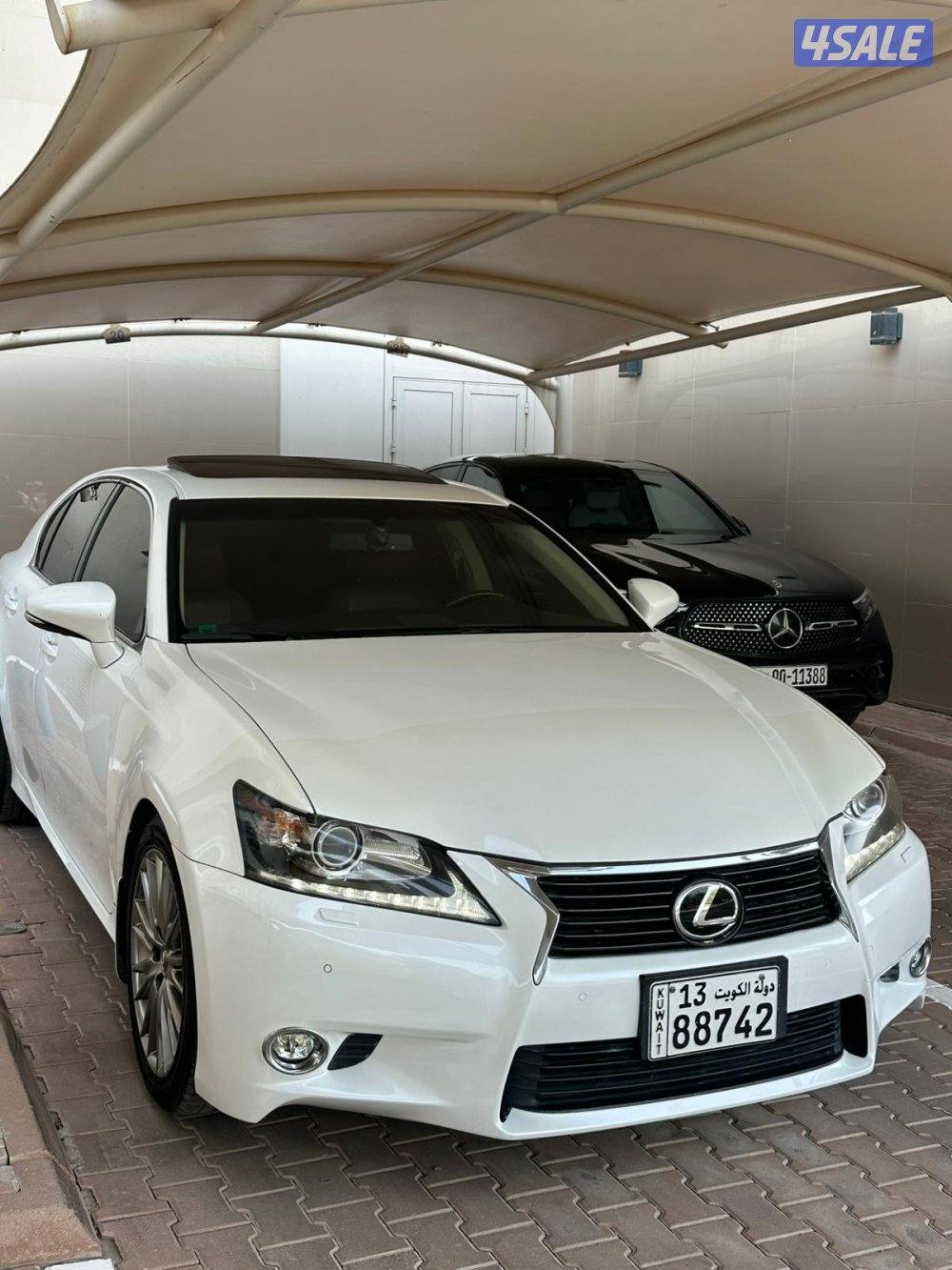 لكزس GS350 صبغ الوكاله شرط الفحص موتر بحالة الوكاله 👍👍2