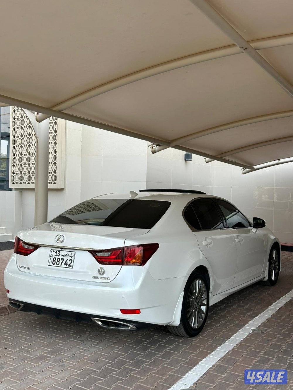 لكزس GS350 صبغ الوكاله شرط الفحص موتر بحالة الوكاله 👍👍6