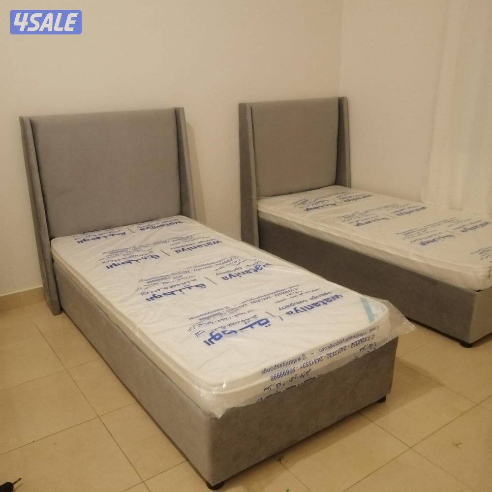 مفروشات طبيه للبيع سرير نفر سراير طبيه مع الفرش2