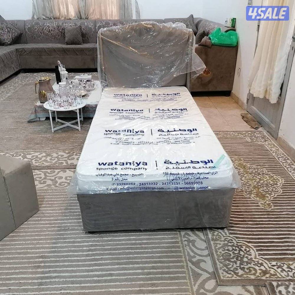 مفروشات طبيه للبيع سرير نفر سراير طبيه مع الفرش10