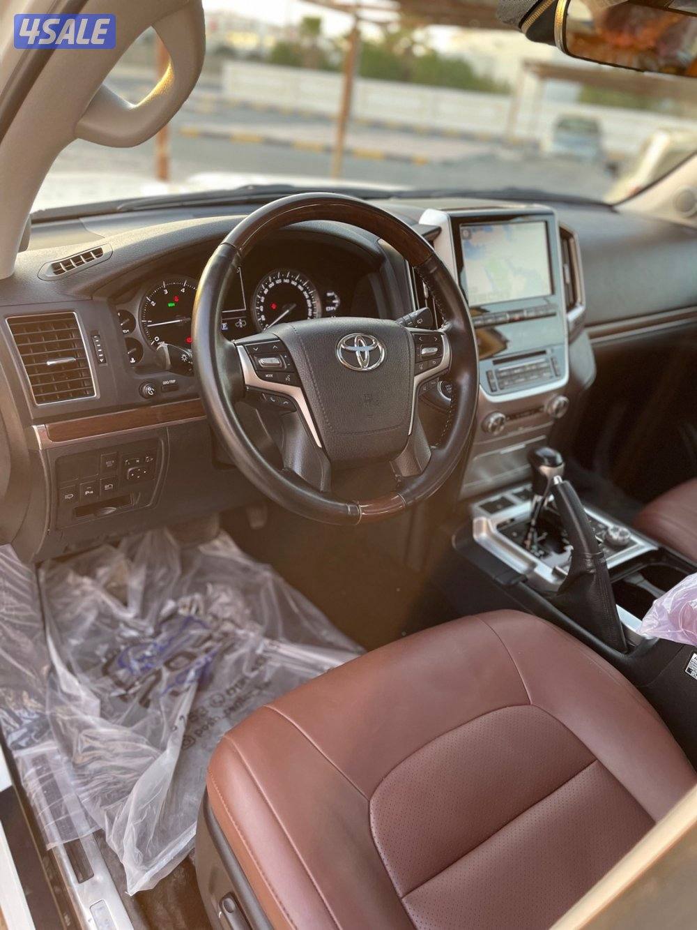 لاند كروز VXR  وارد الخليج صبغ الوكاله شرط الفحص8