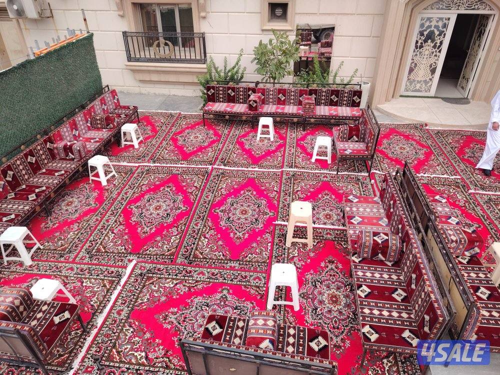 خدمة ضيافة ViPجميع انواع التمور والعصائر الفرش والكراسي والسجاد0