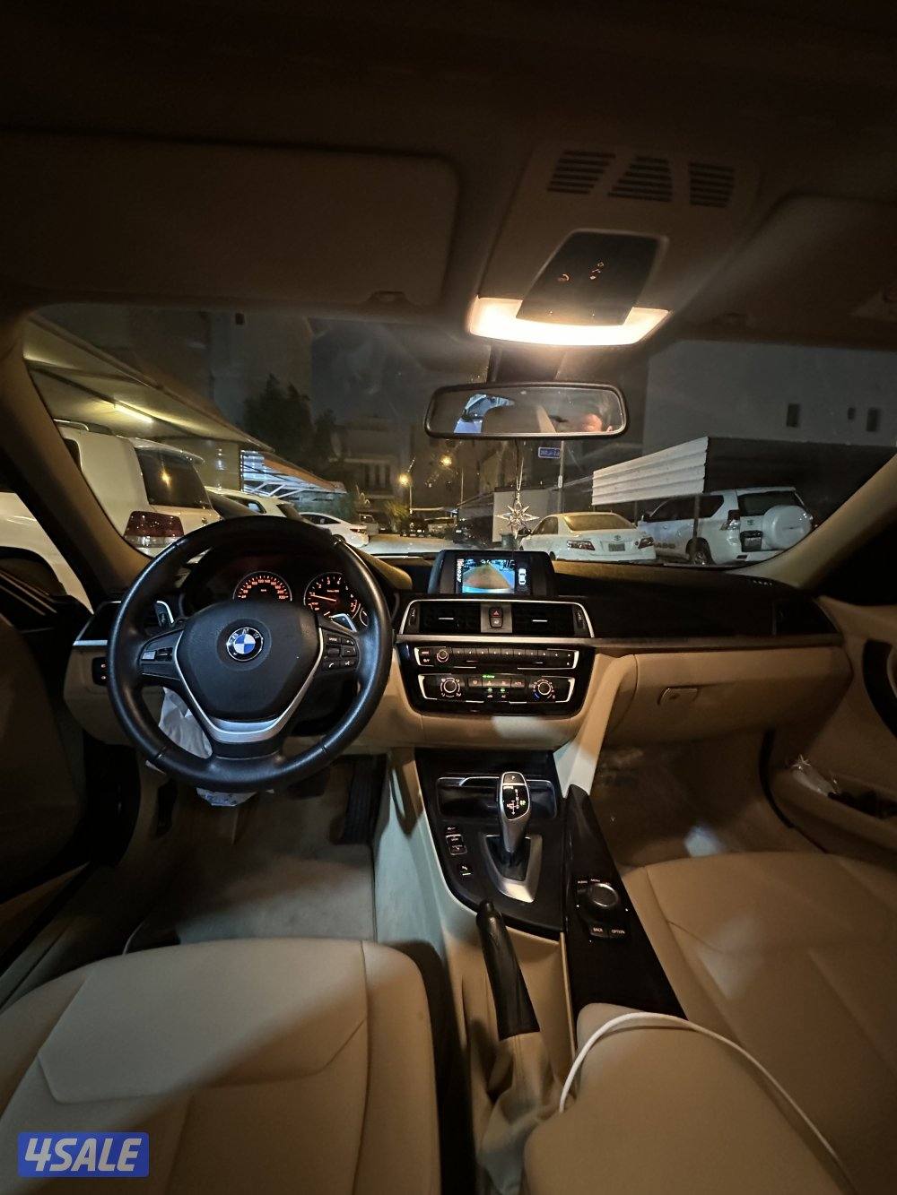 للبيع bmw 320i موديل 2016 ماشي 80الف شرط الفحص بحاله ( ممتازه )3