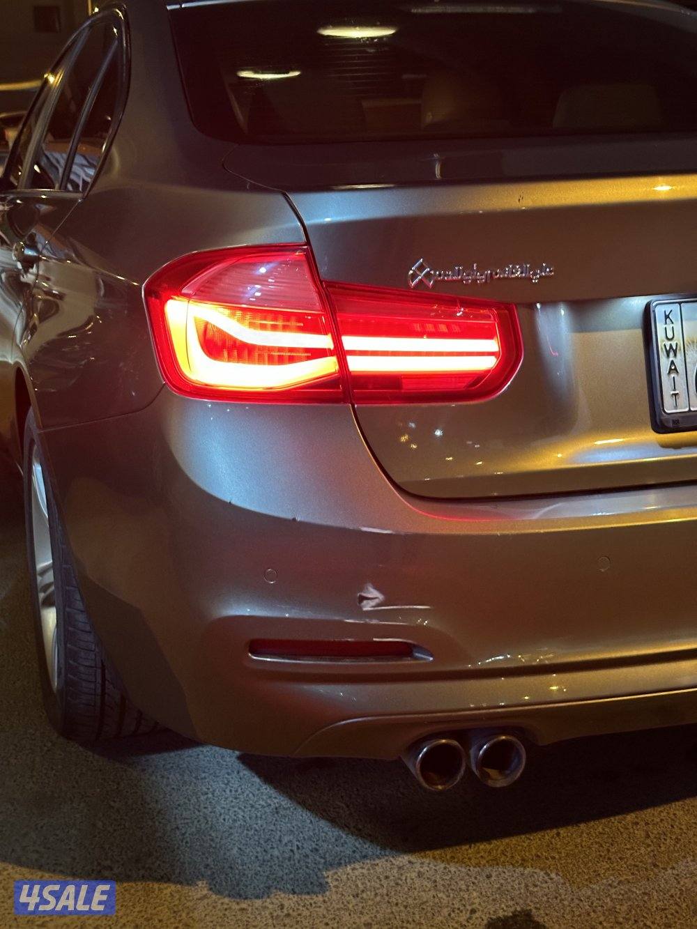 للبيع bmw 320i موديل 2016 ماشي 80الف شرط الفحص بحاله ( ممتازه )9