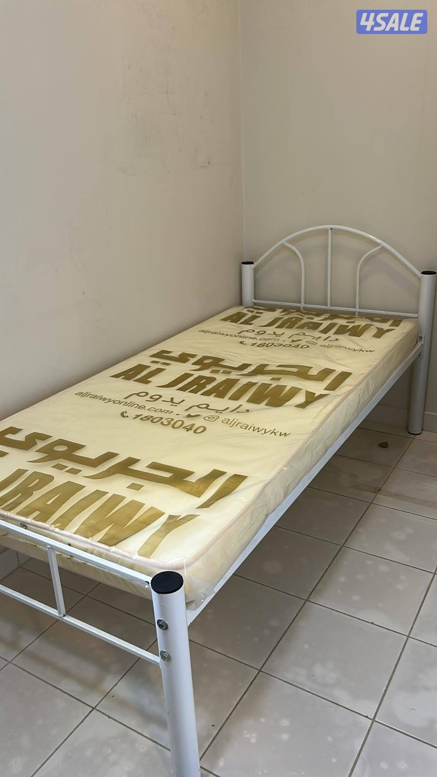 سراير حديد جديد للعمالة المنزلية بفرشات طبيه جميع10