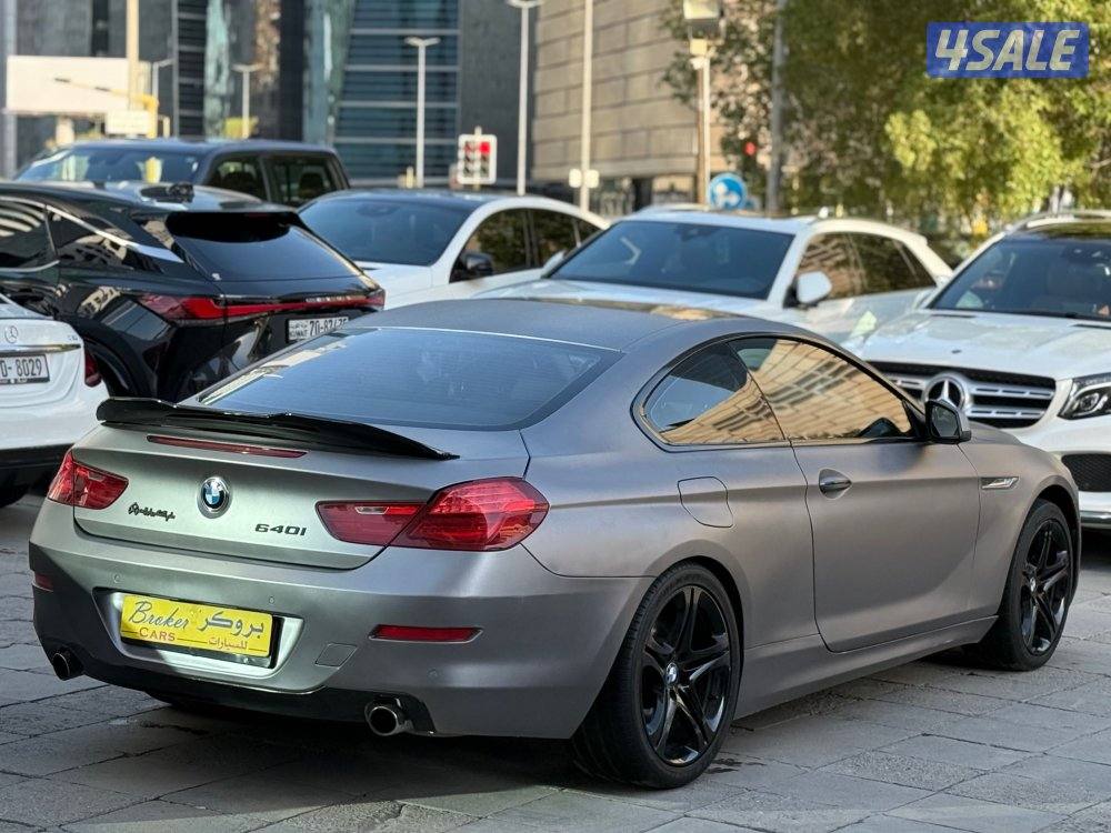 BMW…640i…موديل…2013 …وارد الغانم …شرط الفحص4