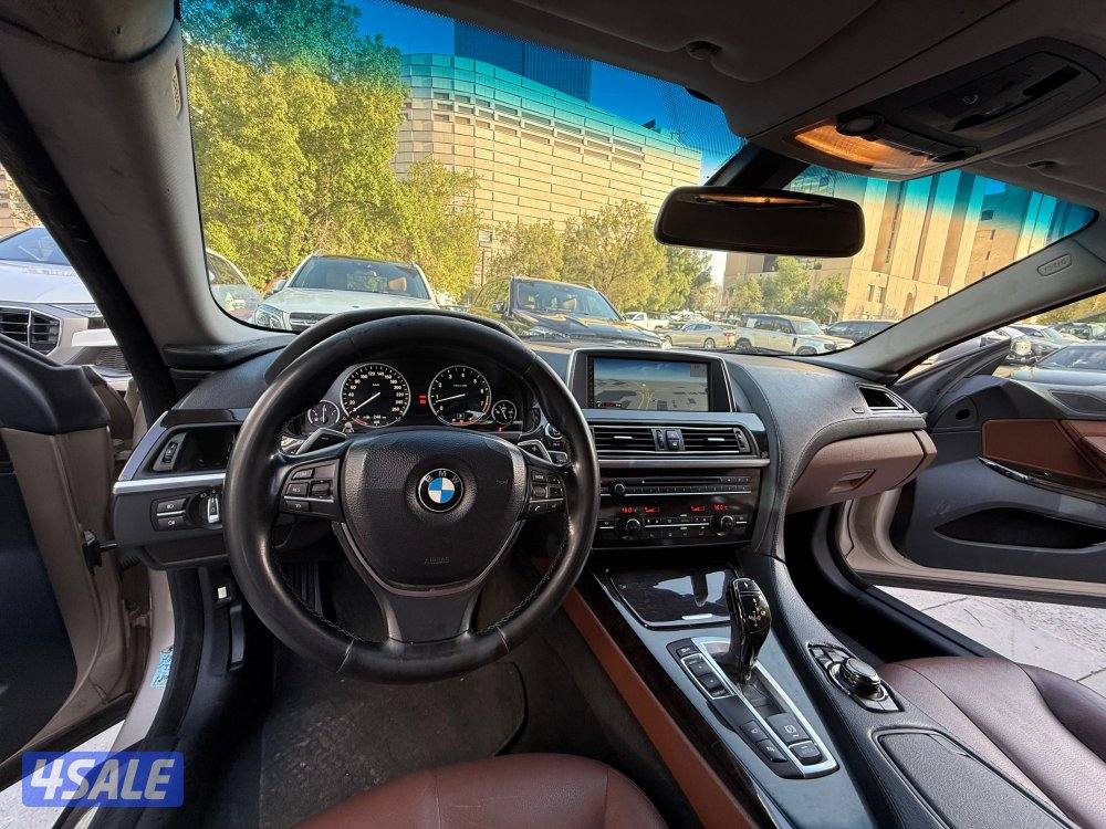 BMW…640i…موديل…2013 …وارد الغانم …شرط الفحص7