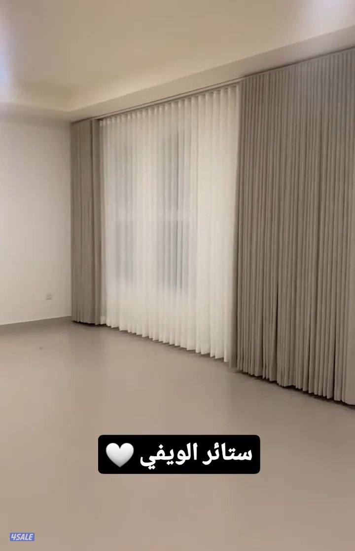 تنجيد كنب ستائر روال شيفون لنن وايفي فك تركيب الستائر3