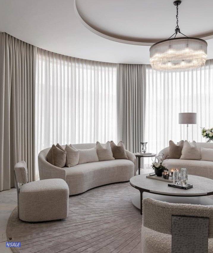 تنجيد كنب ستائر روال شيفون لنن وايفي فك تركيب الستائر0