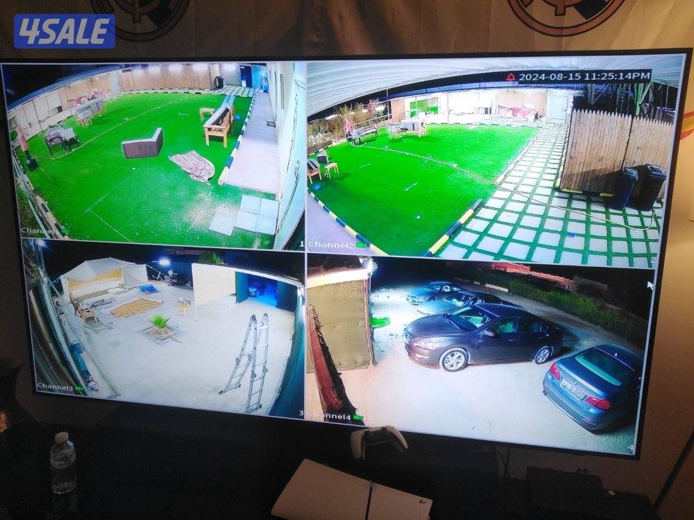 عرض ٤كاميرات داهو وجهاز ٢ميجا بكسل وصيانه جميع انواع كاميرات4