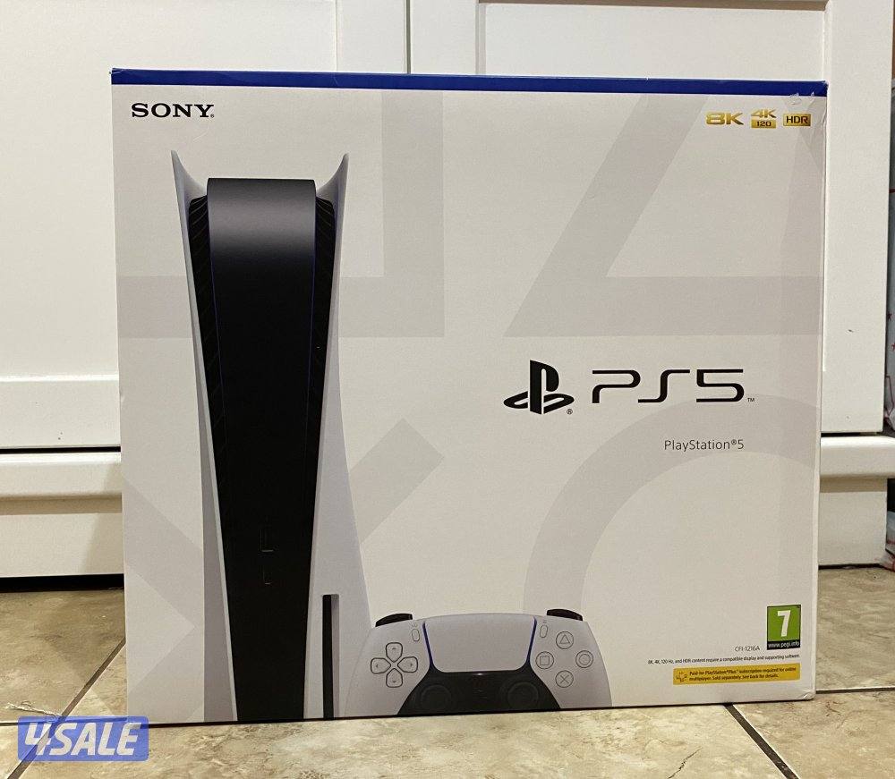 ⁨ SONY PLAY STATION 5 FAT - Disc Edition Console0