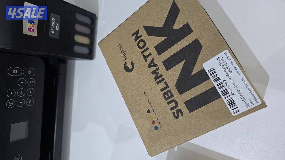 طابعة ابسون سبليميشن فيها حبر حراري مع احبار جديدة اضافية1