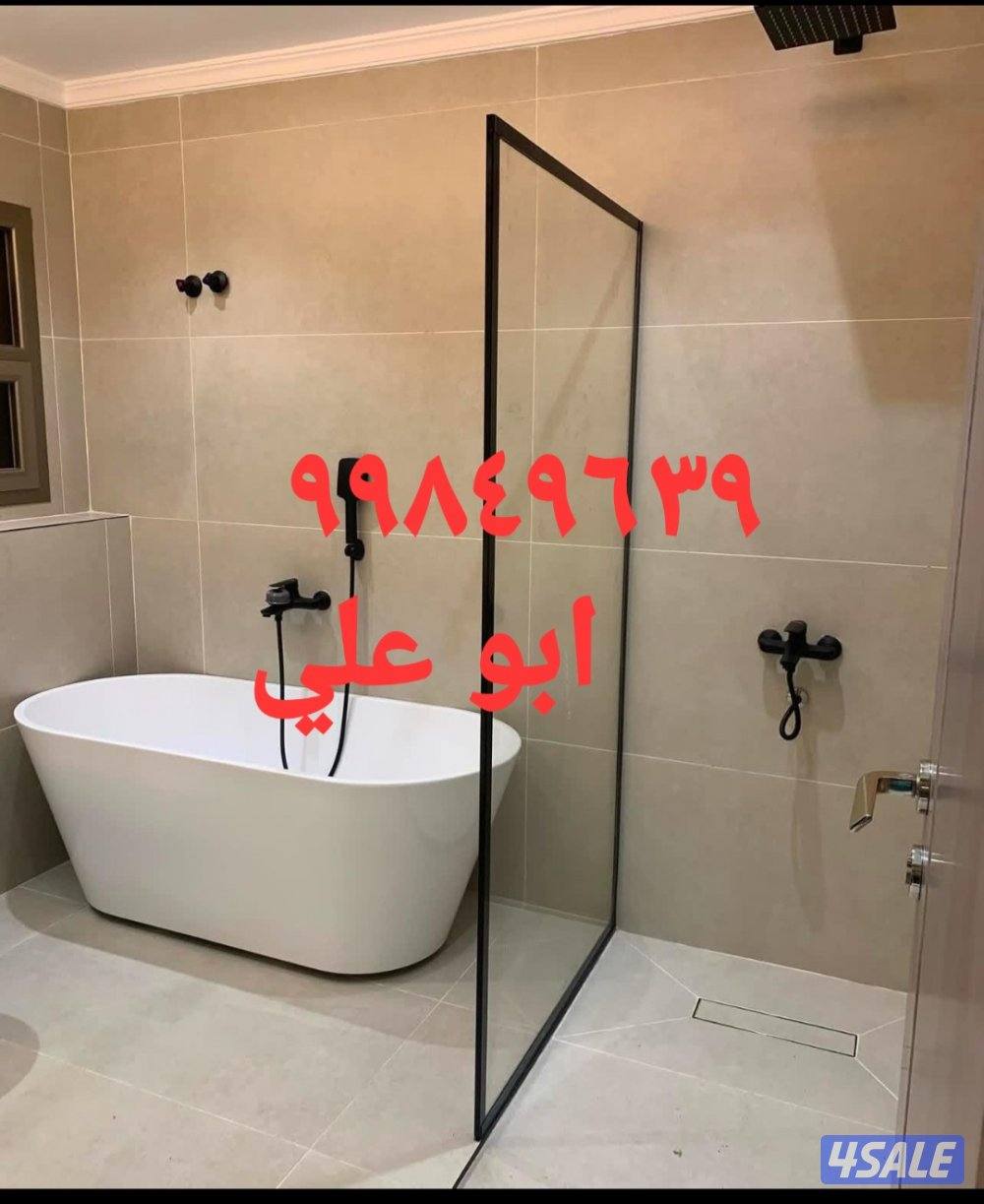 جميع مناطق الكويت  زجاج ومرايا والمنيوم وسلامتك وأبواب كورديون9