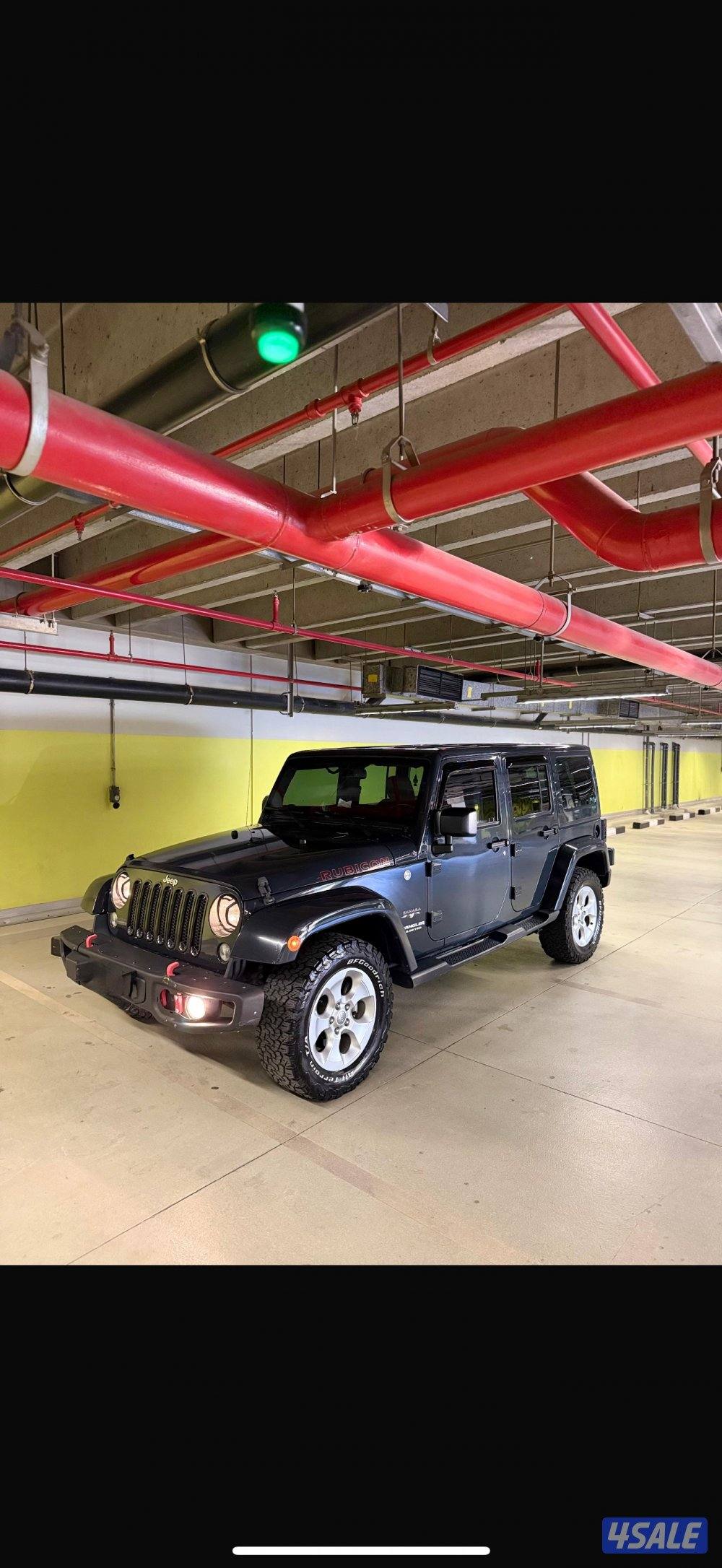 Jeep wrangler SAHARA //2017 صبغ وكاله0