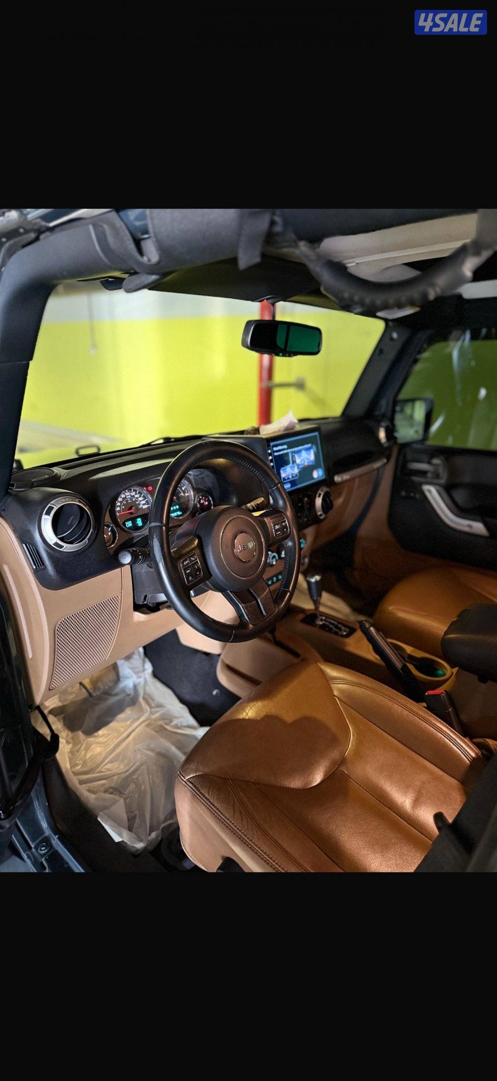 Jeep wrangler SAHARA //2017 صبغ وكاله3