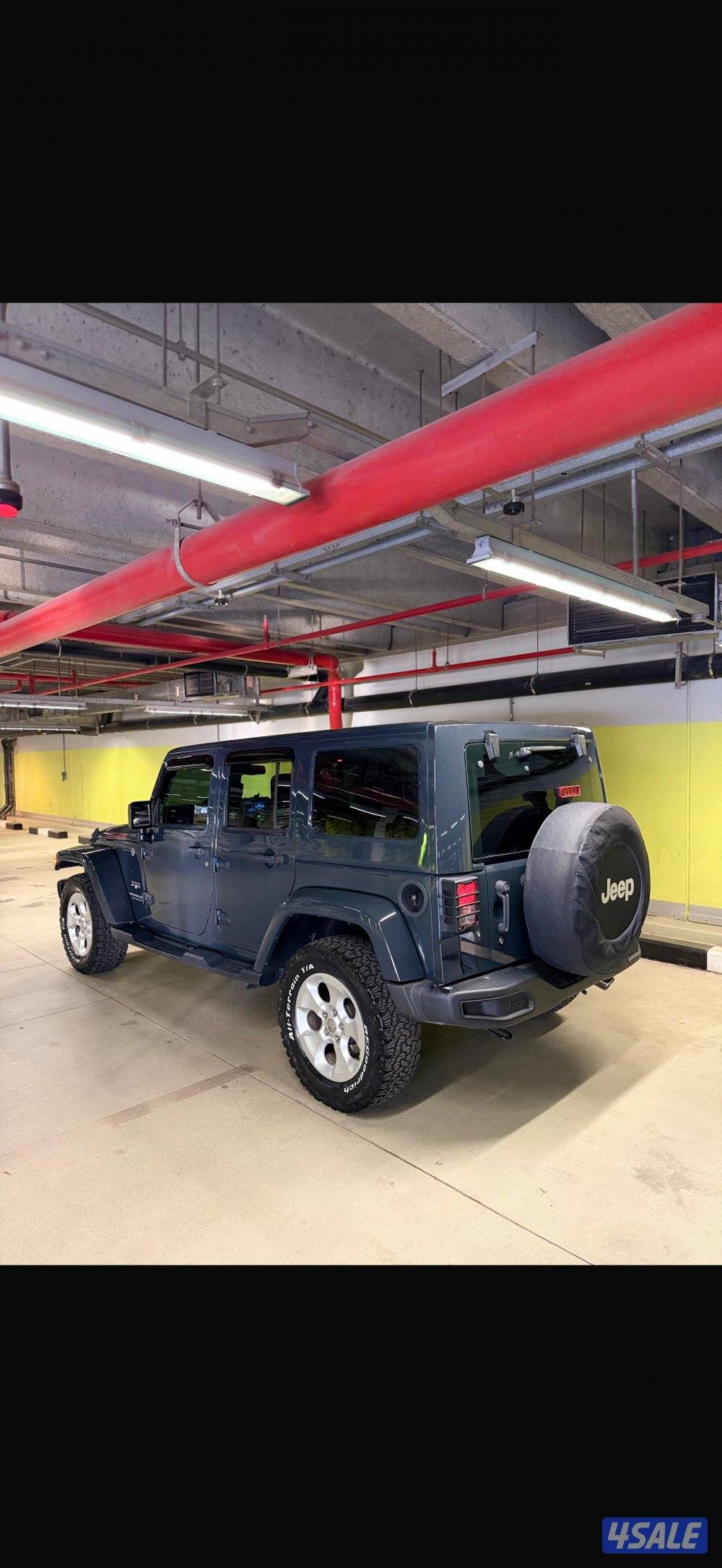 Jeep wrangler SAHARA //2017 صبغ وكاله6