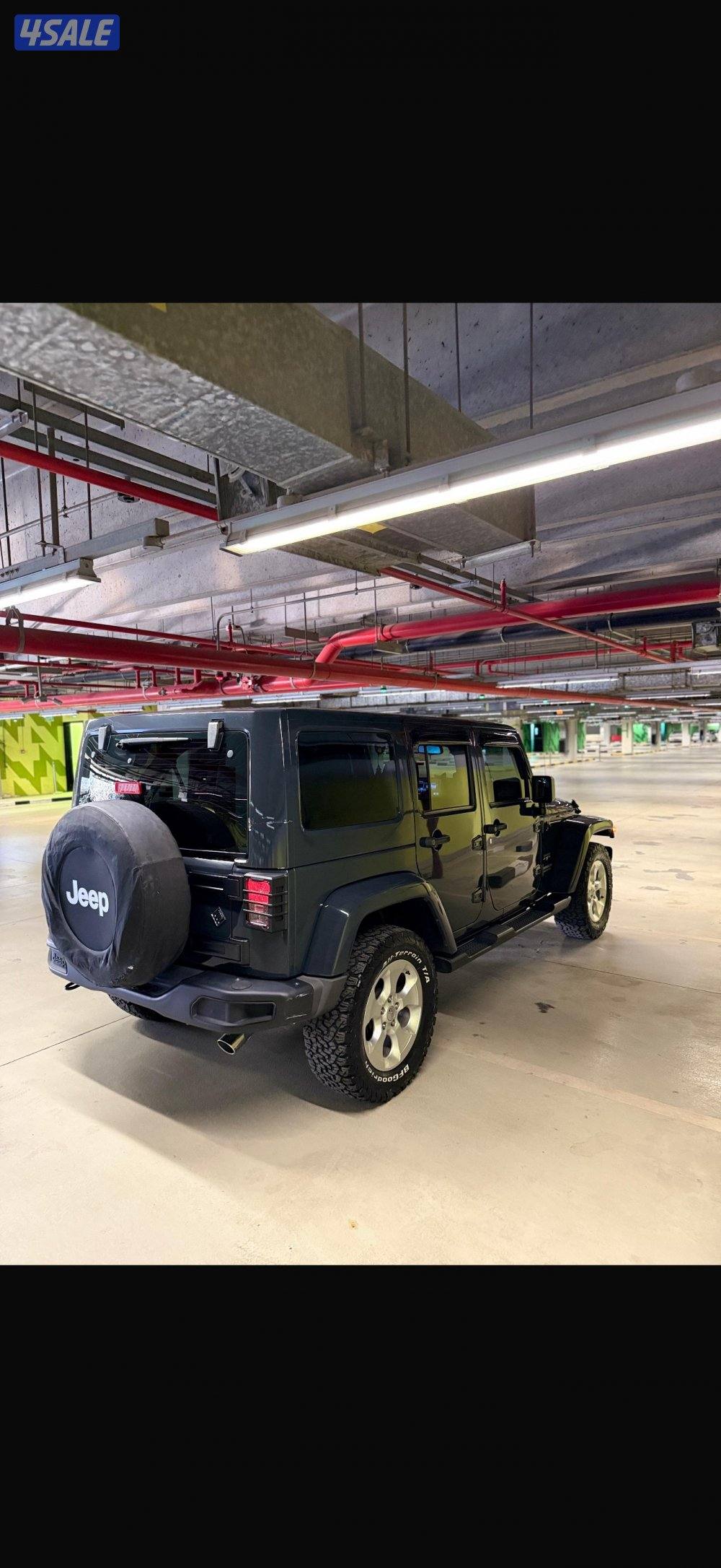 Jeep wrangler SAHARA //2017 صبغ وكاله7