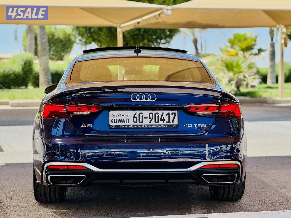 اودي اي ٥ موديل ٢٠٢٢ عداد ٤٤ الف  تحت الكفالة2