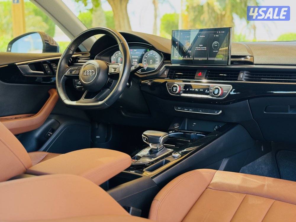 اودي اي ٥ موديل ٢٠٢٢ عداد ٤٤ الف  تحت الكفالة8