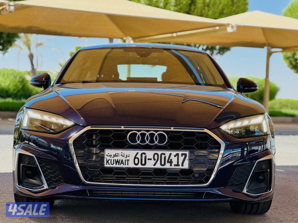 اودي اي ٥ موديل ٢٠٢٢ عداد ٤٤ الف  تحت الكفالة4