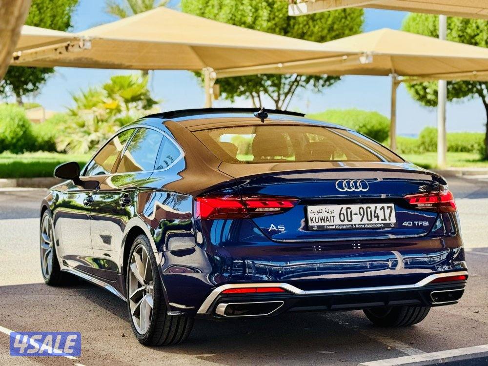 اودي اي ٥ موديل ٢٠٢٢ عداد ٤٤ الف  تحت الكفالة5