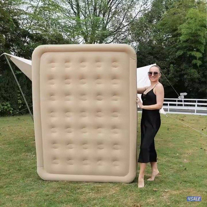 Luxurious Elevated Inflatable Air Bed with Built-in Pump2