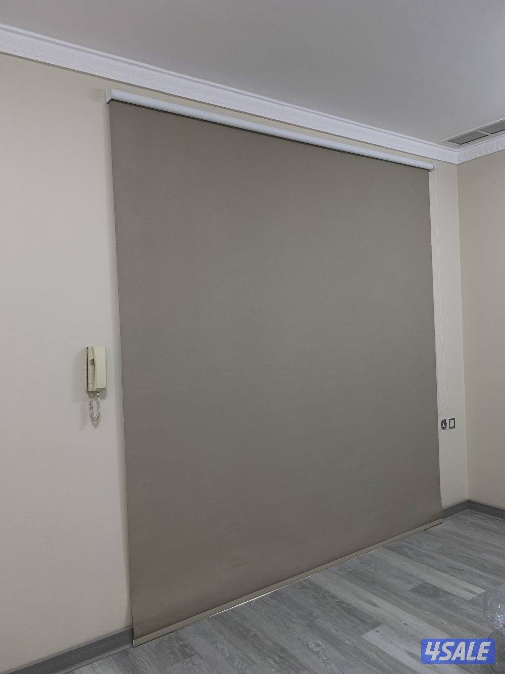 تفصيل وتركيب ستائر رول عازل ضوء وحراره1